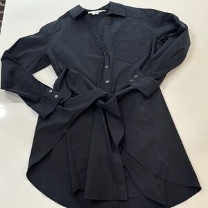 Veronica Beard Black Long Sleeve Dress